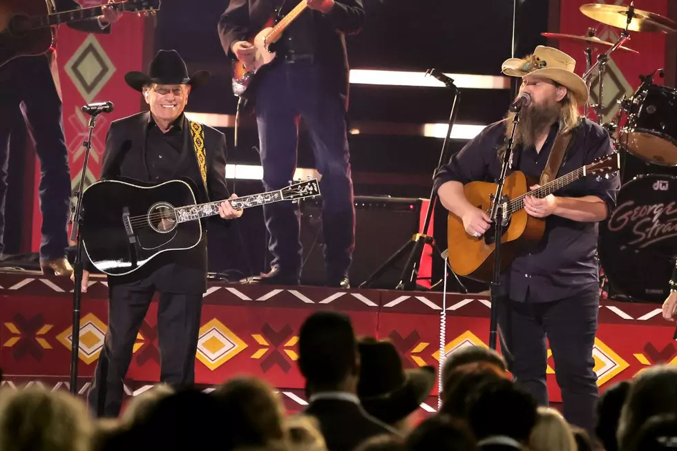 George Strait Jumps Onstage With Chris Stapleton During His CMA Awards Tribute