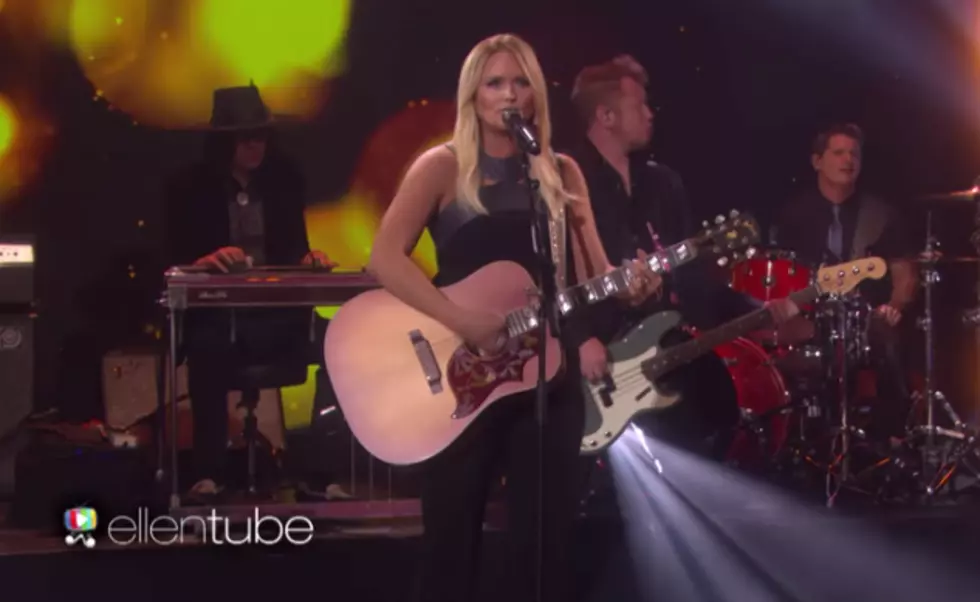 Miranda Lambert Performs Grammy Nominated ‘Vice’ on ‘Ellen’
